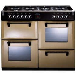 Stoves Richmond 1000DFT 100cm Dual Fuel Range Cooker in Champagne